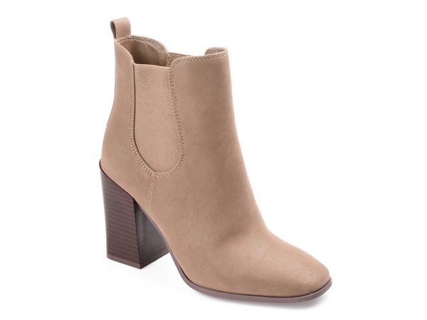 ジュルネ コレクション レディース シューズ ブーツ・レインブーツ チェルシーブーツ チェルシー ブーツ Journee Collection Maxxie Chelsea Boot Taupe/Stone ストーン