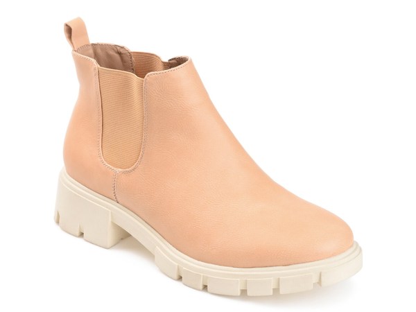 ジュルネ コレクション レディース シューズ ブーツ・レインブーツ チェルシーブーツ チェルシー ブーツ Journee Collection Rorke Chelsea Boot Beige ベージュ|ReVida 店