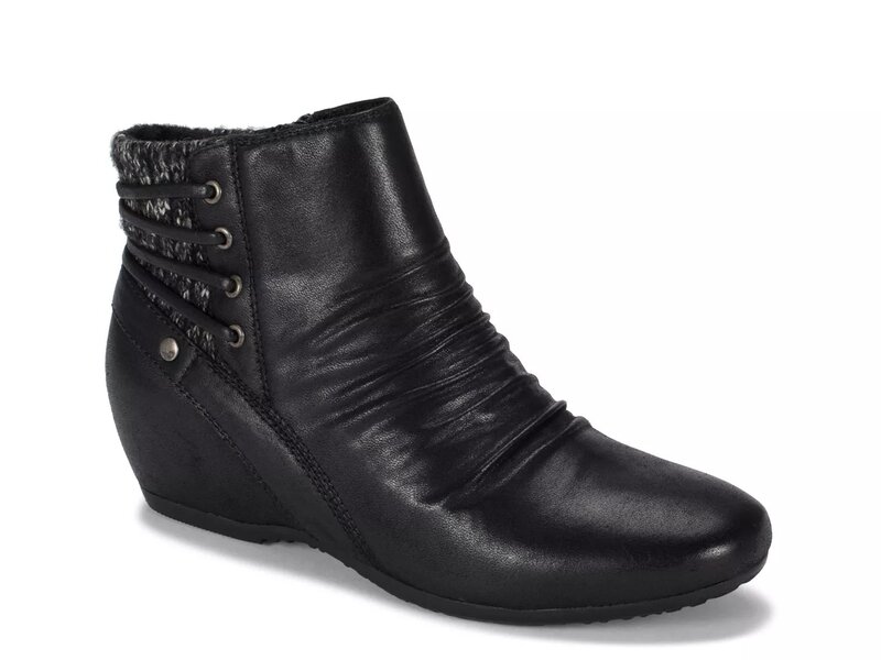 ベアトラップス レディース シューズ ブーツ・レインブーツ Baretraps Peanut Wedge Bootie Black ブラック