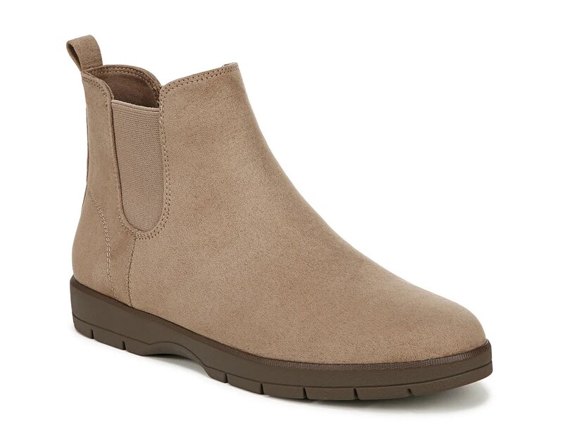ドクター・ショール レディース シューズ ブーツ・レインブーツ チェルシーブーツ チェルシー Dr. Scholl's Northbound Chelsea Boot Mocha Taupe Fabric モカ|ReVida 店
