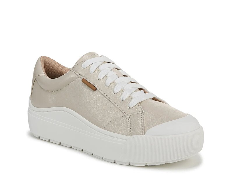 ドクター・ショール レディース シューズ スニーカー プラットフォーム Dr. Scholl's Time Off Platform Sneaker - Women's Champagne Synthetic シャンパン