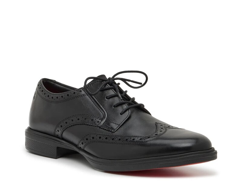 ロックポート メンズ シューズ オックスフォード ウィングチップ Rockport Keegan Wingtip Oxford Black ブラック