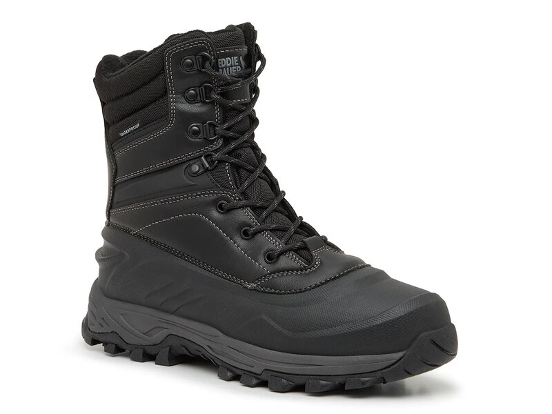 エディー バウアー メンズ シューズ ブーツ・レインブーツ Eddie Bauer Anchorage Snow Boot - Men's Black ブラック