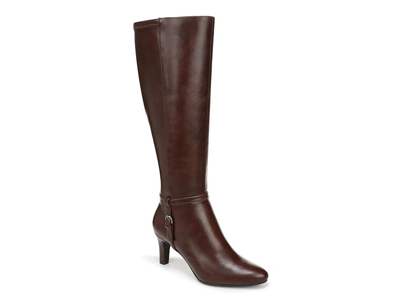 ライフストライド レディース シューズ ブーツ・レインブーツ LifeStride Galant Boot Dark Brown ブラウン｜ReVida 店 18,352円