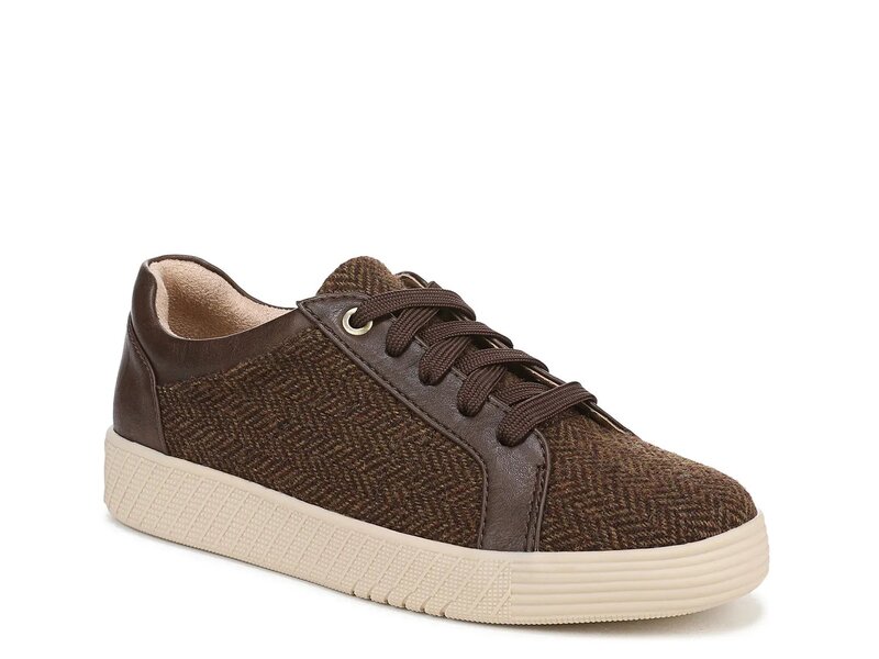 ソウルニュトライザー レディース シューズ スニーカー SOUL Naturalizer Neela Sneaker Brown Herringbone Print ブラウン｜ReVida 店
