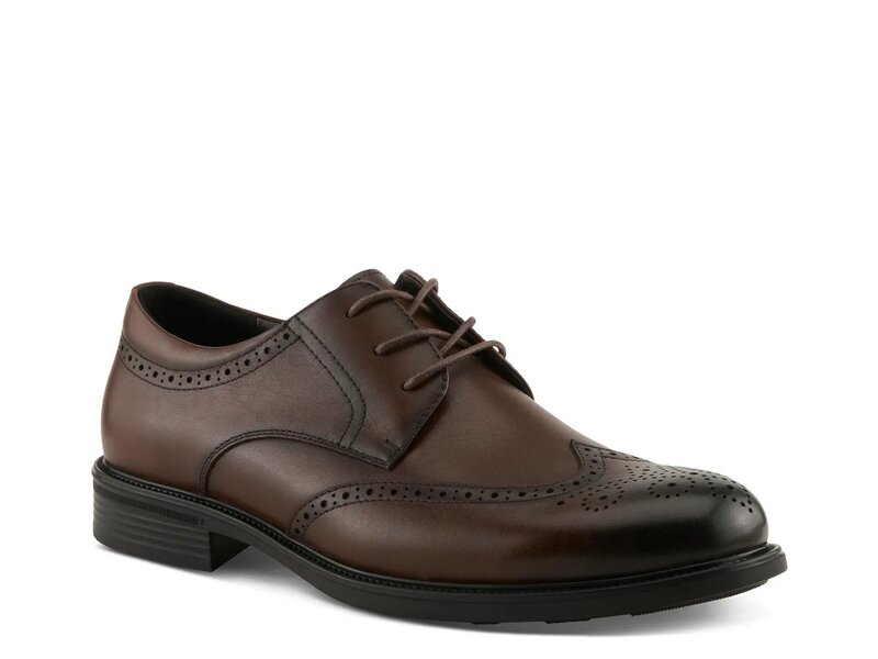 弾機足取り メンズ シューズ オックスフォード Spring Step Kotan Oxfordark Brown 赤銅色