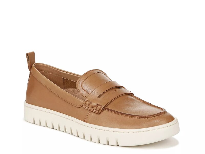 バイオニック レディース シューズ スリッポン・ローファー Vionic Uptown Penny Loafer Camel Brown Leather ブラウン 29,120円
