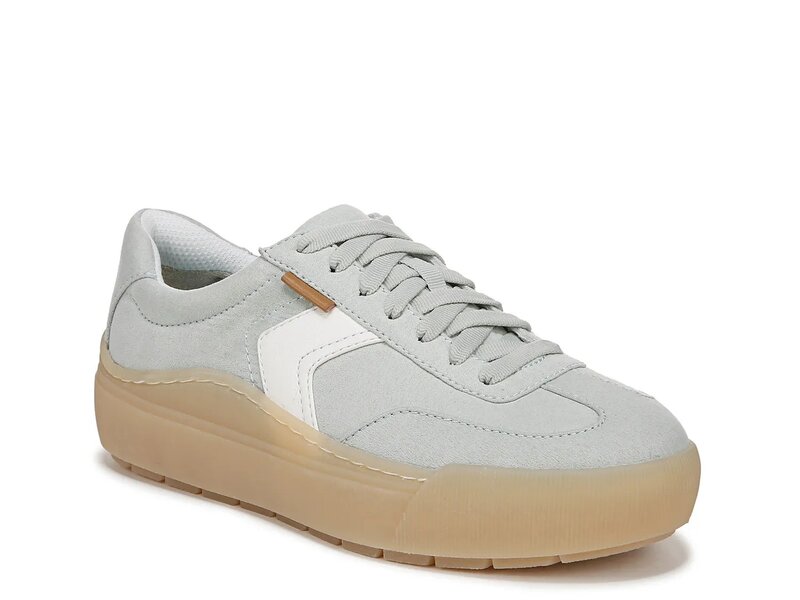 お医者さん・肩かけ レディース シューズ スニーカー プラットホーム Dr. Scholl\u0027s Time Off Win Platform Sneaker Light Sage サルヴィア