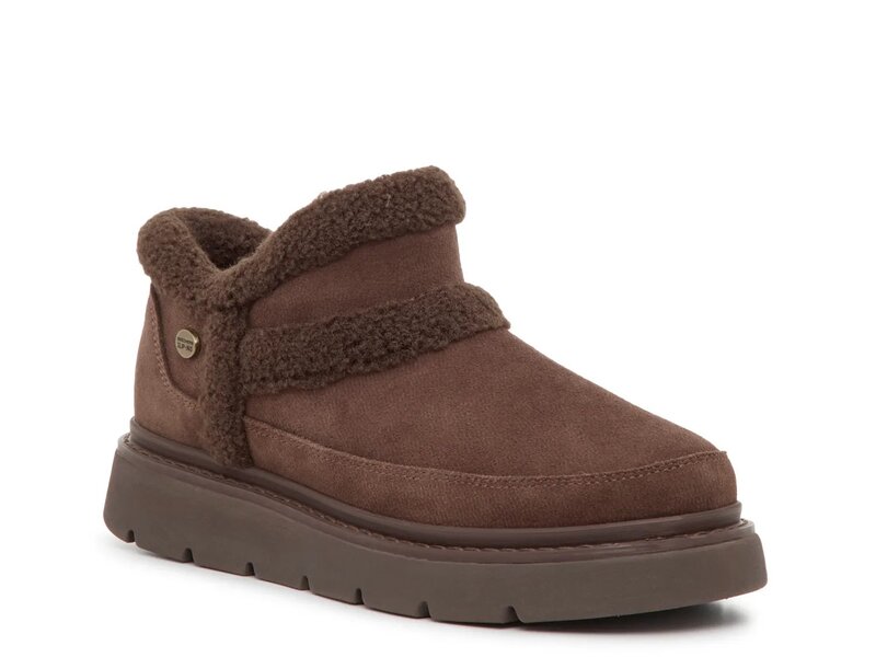 スケッチャーズ レディース シューズ ブーツ・レインブーツ Skecherslip-ins: BOBS Keepsakes Lite Winter Snug Bootie Dark Brown ブラウン