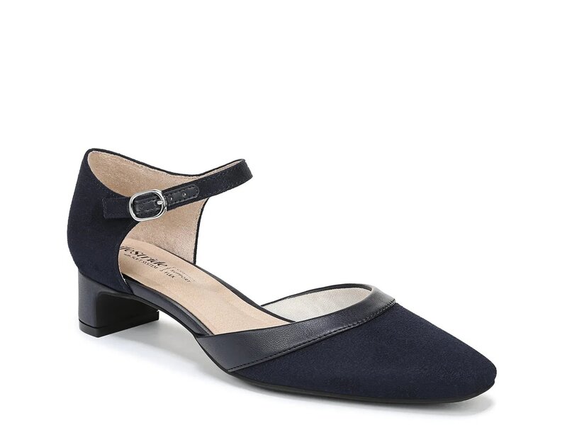 ライフストライド レディース シューズ パンプス LifeStride Leighton Pump Dark Navy ネイビー｜ReVida 店