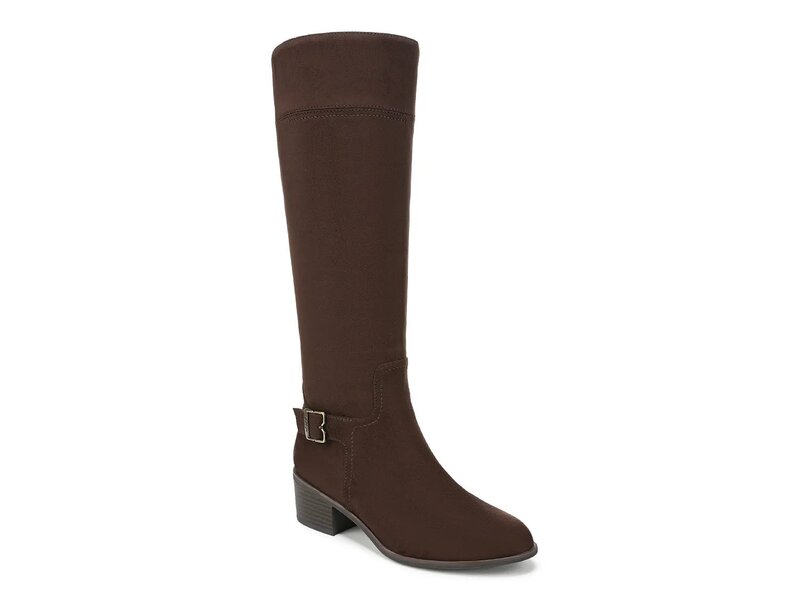 ドクター・ショール レディース シューズ ブーツ・レインブーツ Dr. Scholl Adeline Riding Boot Dark Brown ブラウン