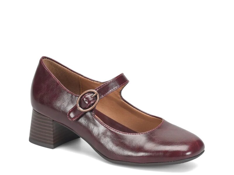 ユーロソフト レディース シューズ パンプス Eurosoft Paulette Mary Jane Pump Burgundy バーガンディ