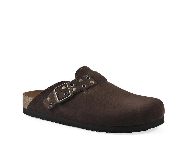ホワイトマウンテン レディース シューズ サンダル White Mountain Benben Clog Dark Brown ブラウン｜ReVida 店