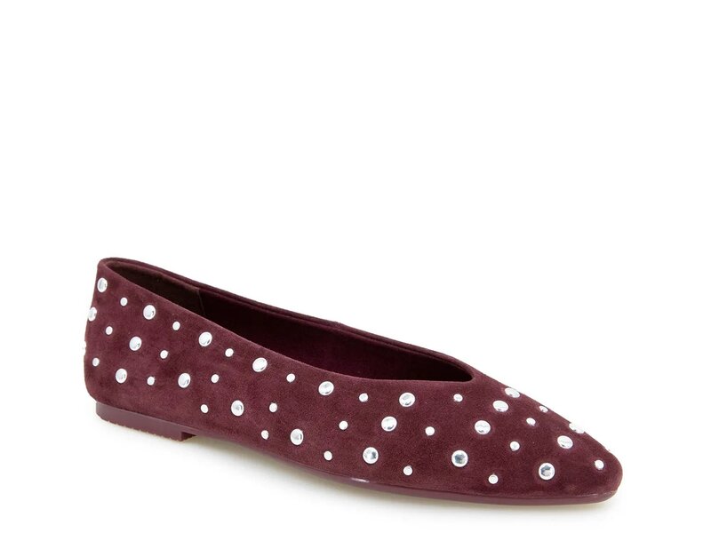 スプレンディット レディース シューズ スリッポン・ローファー Splendid Latouche Slip-On Plum Suede プラム