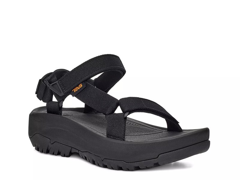 テバ レディース シューズ サンダル Teva Hurricane Ampsole Sport Sandal Black ブラック