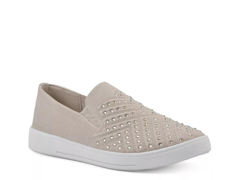 白いこと牟礼 レディース シューズ スニーカー White Mountain Upbring Slip-On Sneaker Taupe トープ