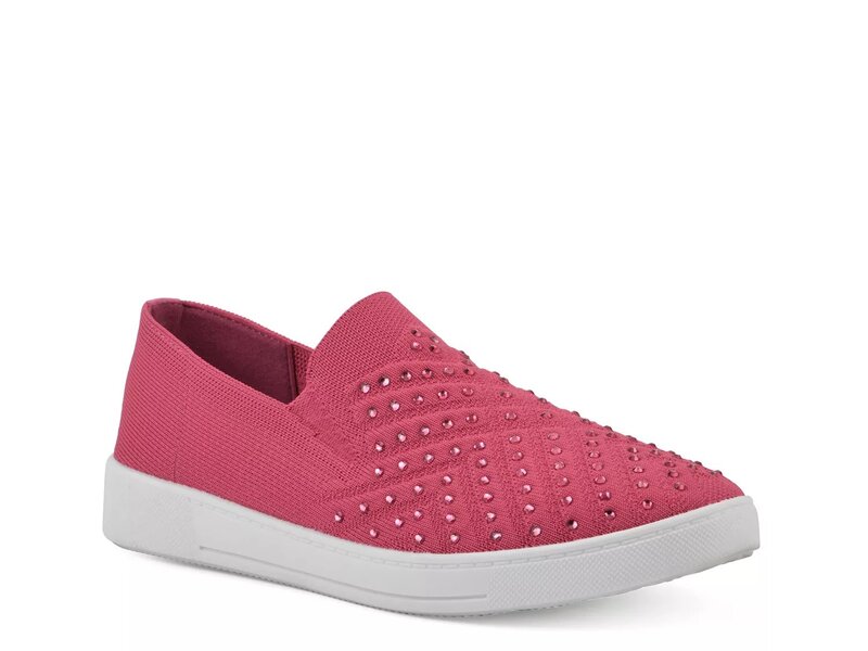 白いこと牟礼 レディース シューズ スニーカー White Mountain Upbring Slip-On Sneaker Super Pink サクラ色