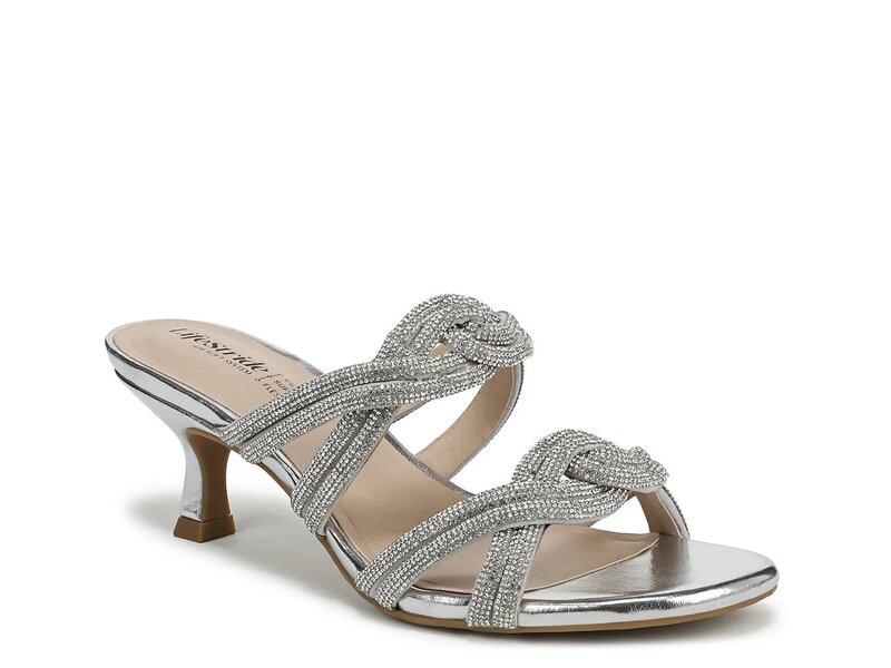 ライフストライド レディース シューズ サンダル LifeStride Night-Out Sandal Silver シルバー
