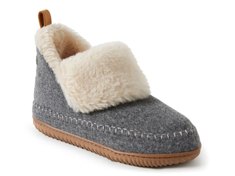 ディアフォームズ レディース シューズ ブーツ・レインブーツ Dearfoams Mortiz Bootie Slipper - Women Grey グレー