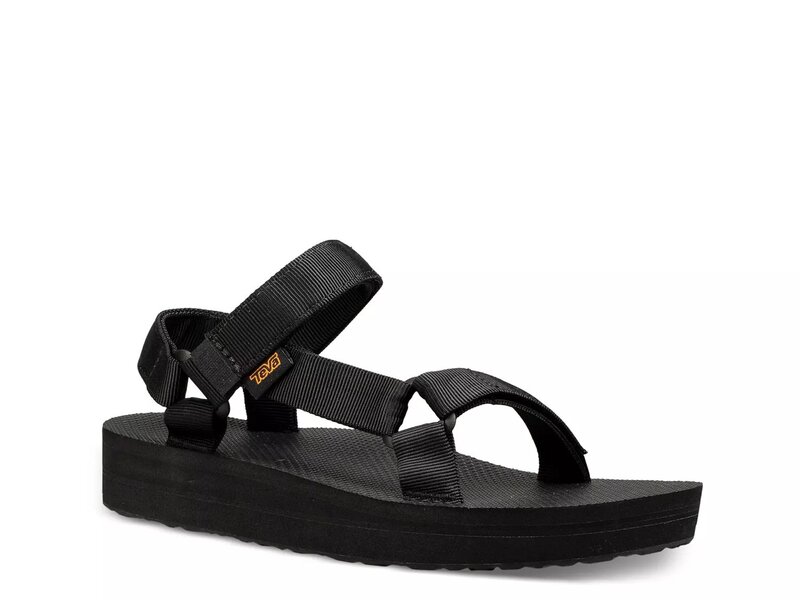 テバ レディース シューズ サンダル プラットフォーム Teva Midform Universal Platform Sandal Black ブラック