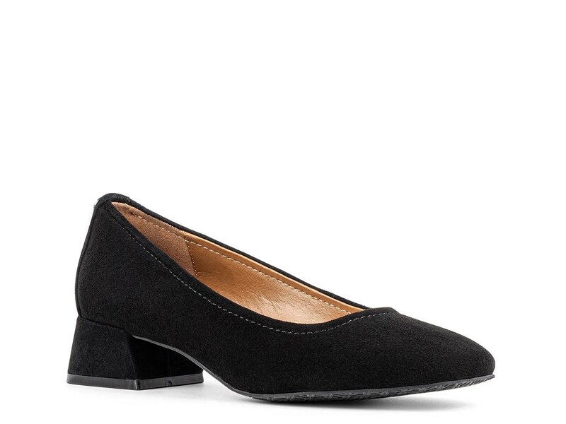 ドナルドプリネール レディース シューズ パンプス Donald Plinerya Pump Black Suede ブラック
