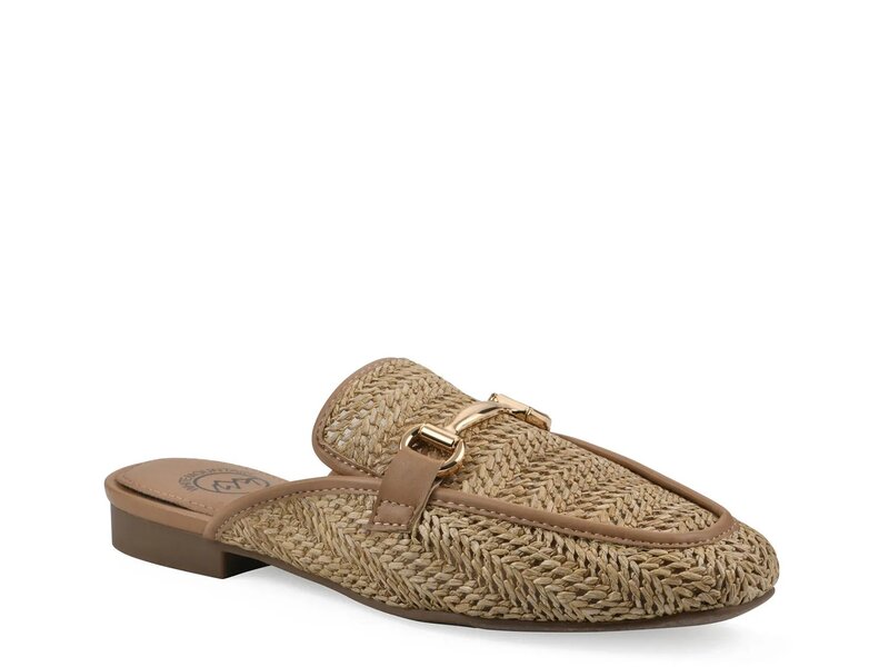 ホワイトマウンテン レディース シューズ サンダル White Mountain Bobbin Mule Dark Beige ベージュ｜ReVida 店