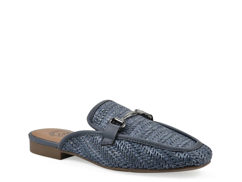 ホワイトマウンテン レディース シューズ サンダル White Mountain Bobbin Mule Blue ブルー