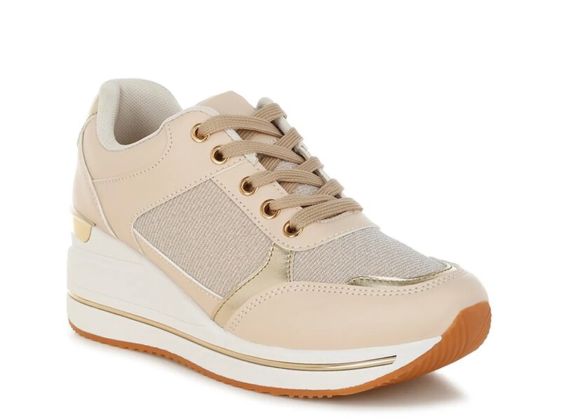 ロンドンラグ レディース シューズ スニーカー London Rag Vespera Sneaker Beige ベージュ
