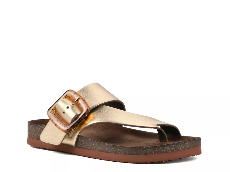 ホワイトマウンテン レディース シューズ サンダル White Mountain Harley Sandal Gold Metallic ゴールド