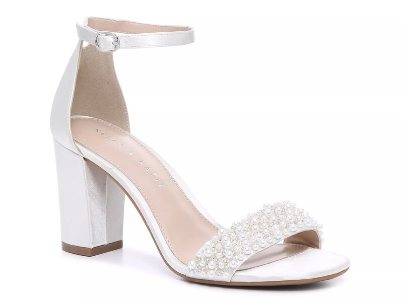 ケリー＆ケイティ レディース シューズ パンプス サンダル Kelly & Katie Hildie Sandal Off White Pearl オフホワイト
