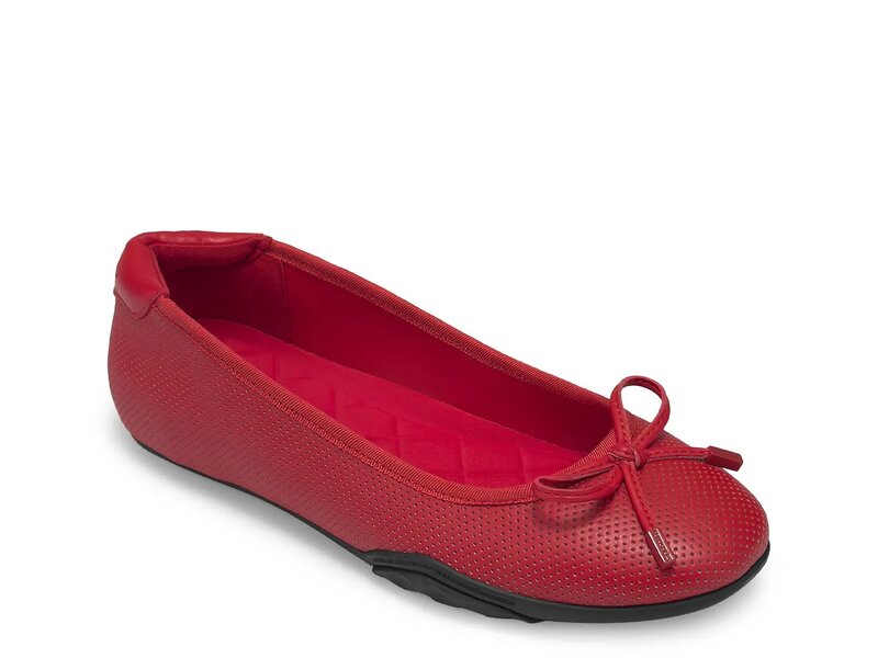 エアロソールズ レディース シューズ パンプス Aerosoles Onyx Ballet Flat Red レッド