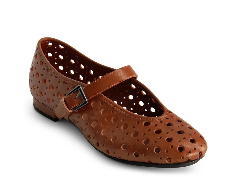 ベルナルド レディース シューズ パンプス Bernardo Borden Mary Jane Flat Mahogany Leather