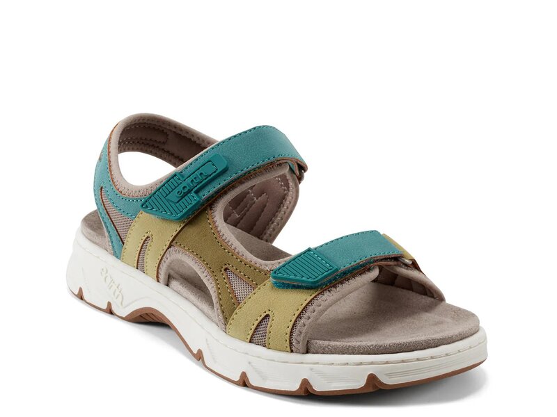 アース レディース シューズ サンダル Earth Venny Sandal Green/Teal ティール