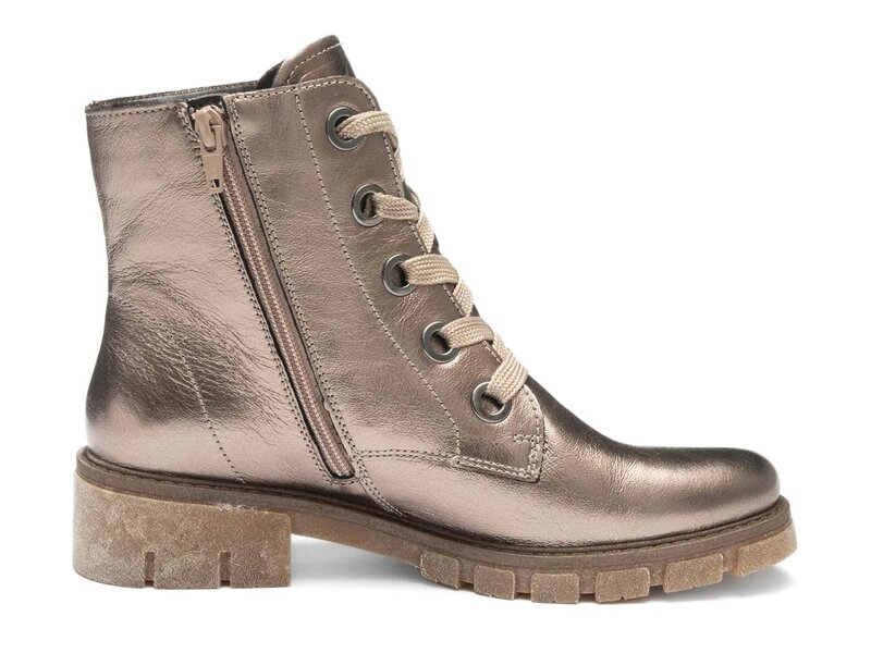 アラ レディース シューズ ブーツ・レインブーツ Ara Debbie Bootie Dusty Sand Blush/Gold Metallic ブラッシュ