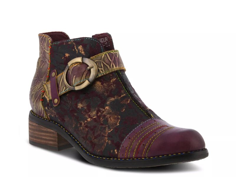 ラリティステ レディース シューズ ブーツ・レインブーツ L'Artiste Georgiana Bootie Plum プラム