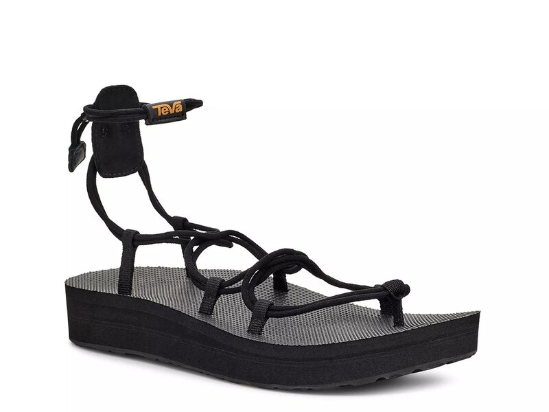 テバ レディース シューズ サンダル プラットフォーム Teva Midform Infinity Platform Sandal Black ブラック