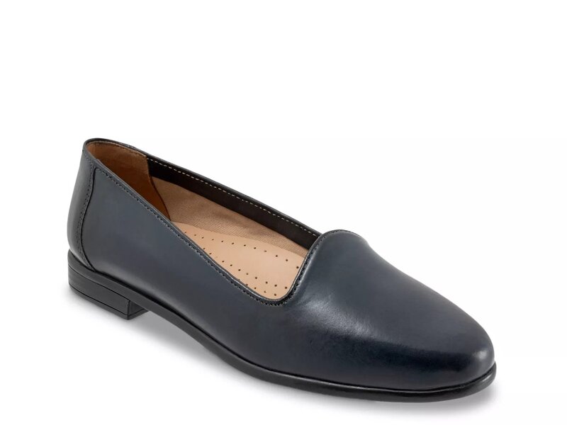 トロッターズ レディース シューズ スリッポン・ローファー Trotters Liz Lux Slip-Onavy 米国海軍 レディース靴-靴