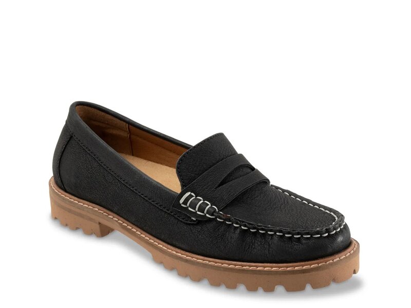 トロッターズ レディース シューズ スリッポン・ローファー Trotters Francey Loafer Black ブラック｜ReVida 店