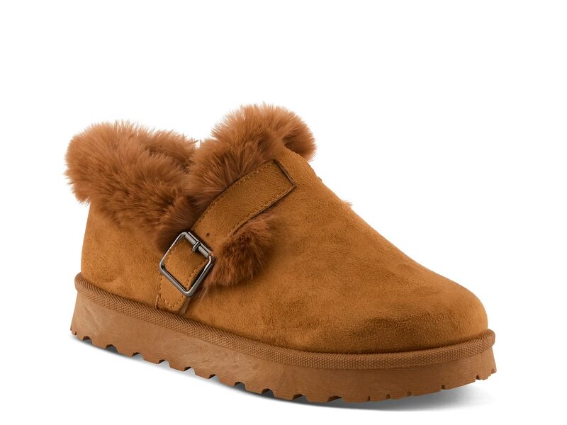 フレクサス レディース シューズ サンダル Flexus Aldana Clog Camel Brown ブラウン