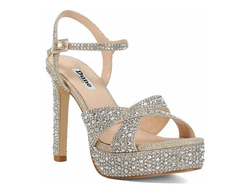 デューンロンドン レディース シューズ サンダル プラットフォーム Dune London Mayve Platform Sandal Gold Metallic ゴールド｜ReVida 店