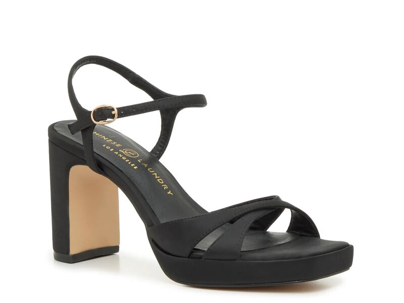 チャイニーズランドリー レディース シューズ サンダル プラットフォーム Chinese Laundry Gracie Platform Sandal Black ブラック|ReVida 店