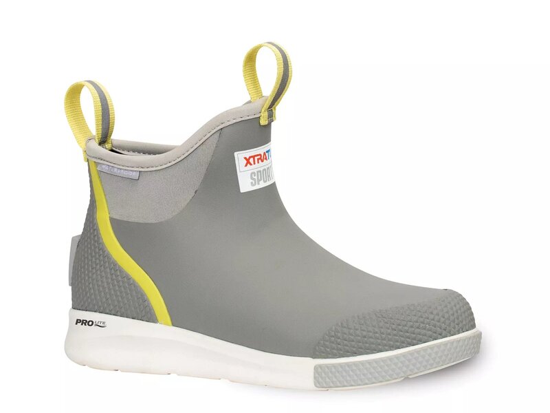 エクストラタフ レディース シューズ ブーツ・レインブーツ アンクル XTRATUF Sport Ankle Deck Bootie Grey グレー