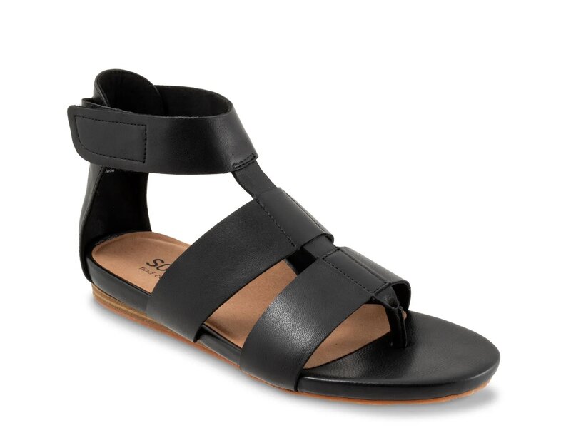 ソフトウォーク レディース シューズ サンダル Softwalk Cabo Sandal Black ブラック