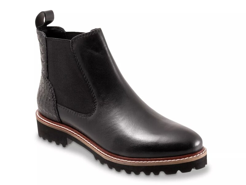 ソフトウォーク レディース シューズ ブーツ・レインブーツ チェルシーブーツ チェルシー Softwalk Indy Chelsea Boot Black ブラック｜ReVida 店