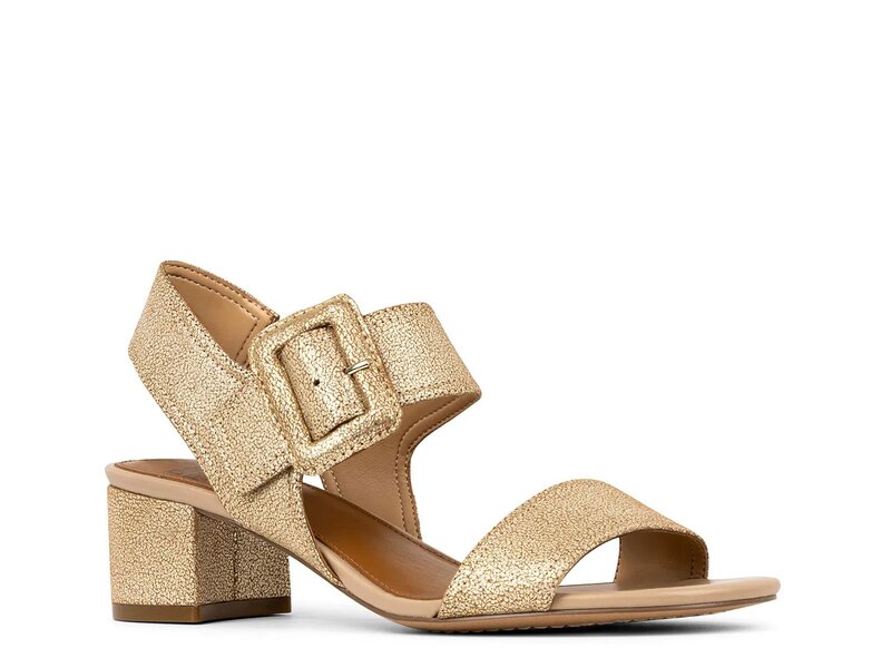 ドナルドプリネール レディース シューズ サンダル Donald Pliner Neve Sandal Gold Metallic Leather ゴールド