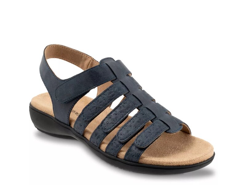トロッターズ レディース シューズ サンダル Trotters Tiki Tool Sandal Navy ネイビー