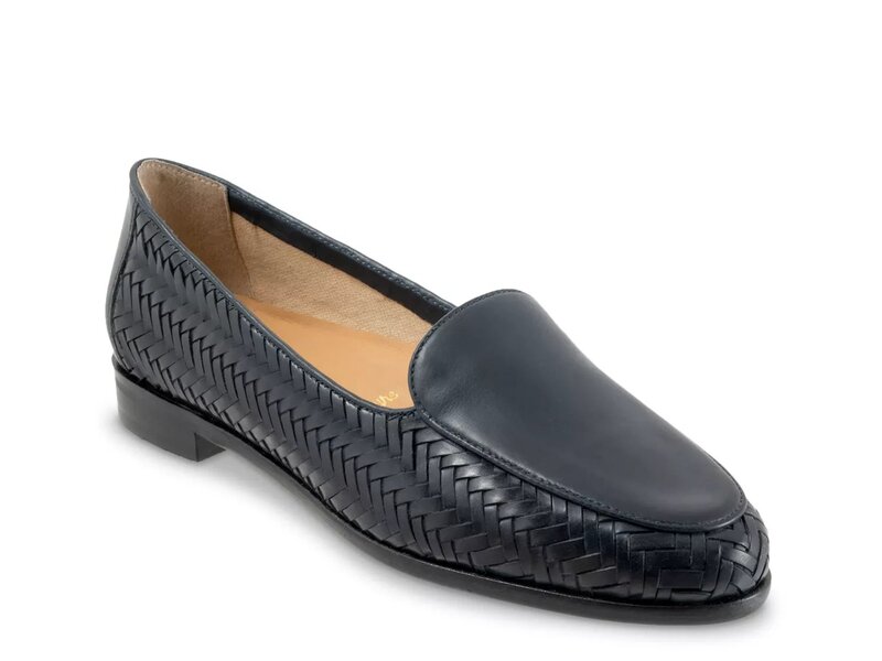 トロッターズ レディース シューズ スリッポン・ローファー Trotters Lyric Loafer Blue 青色 靴-レディース靴