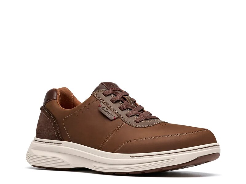 クラークス メンズ シューズ スニーカー Clarks Craftwell Sneaker Beeswax Leather