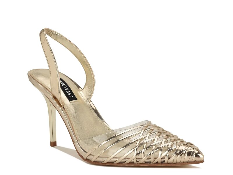 ナインウェスト レディース シューズ パンプス Nine West Pemma Pump Gold Metallic ゴールド