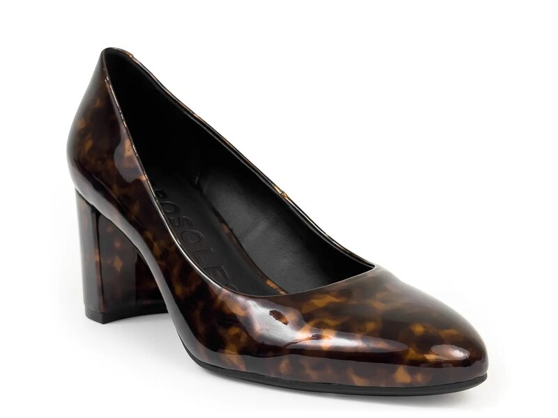 エアロソールズ レディース シューズ パンプス Aerosoles Betsy Pump JAVA Brown Patent 赤銅色